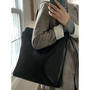 Zara black briefcase shoulder bag